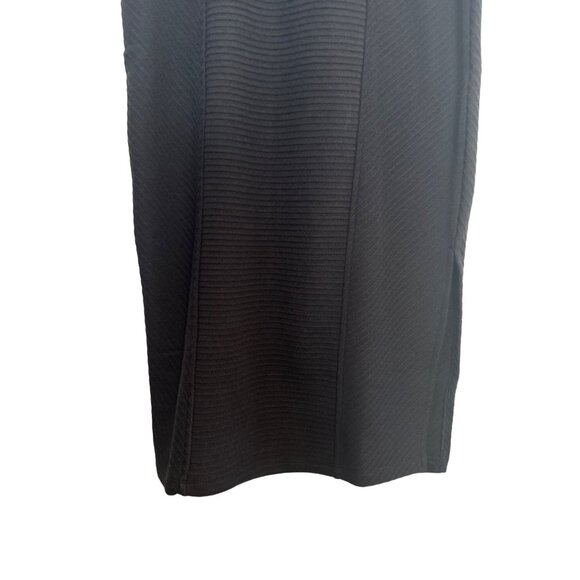 NWT Band of The Free M Black Ribbed Midi Skirt - Picture 9 of 11